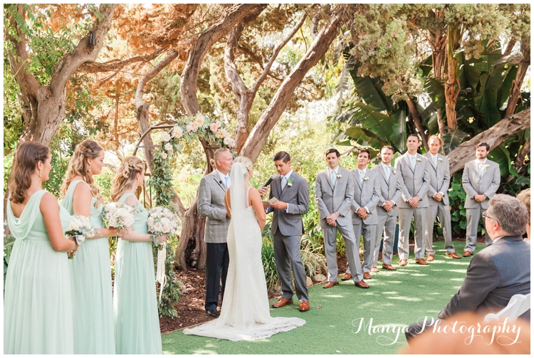 Wedding Dave Stephanie San Diego Botanic Garden Encinitas
